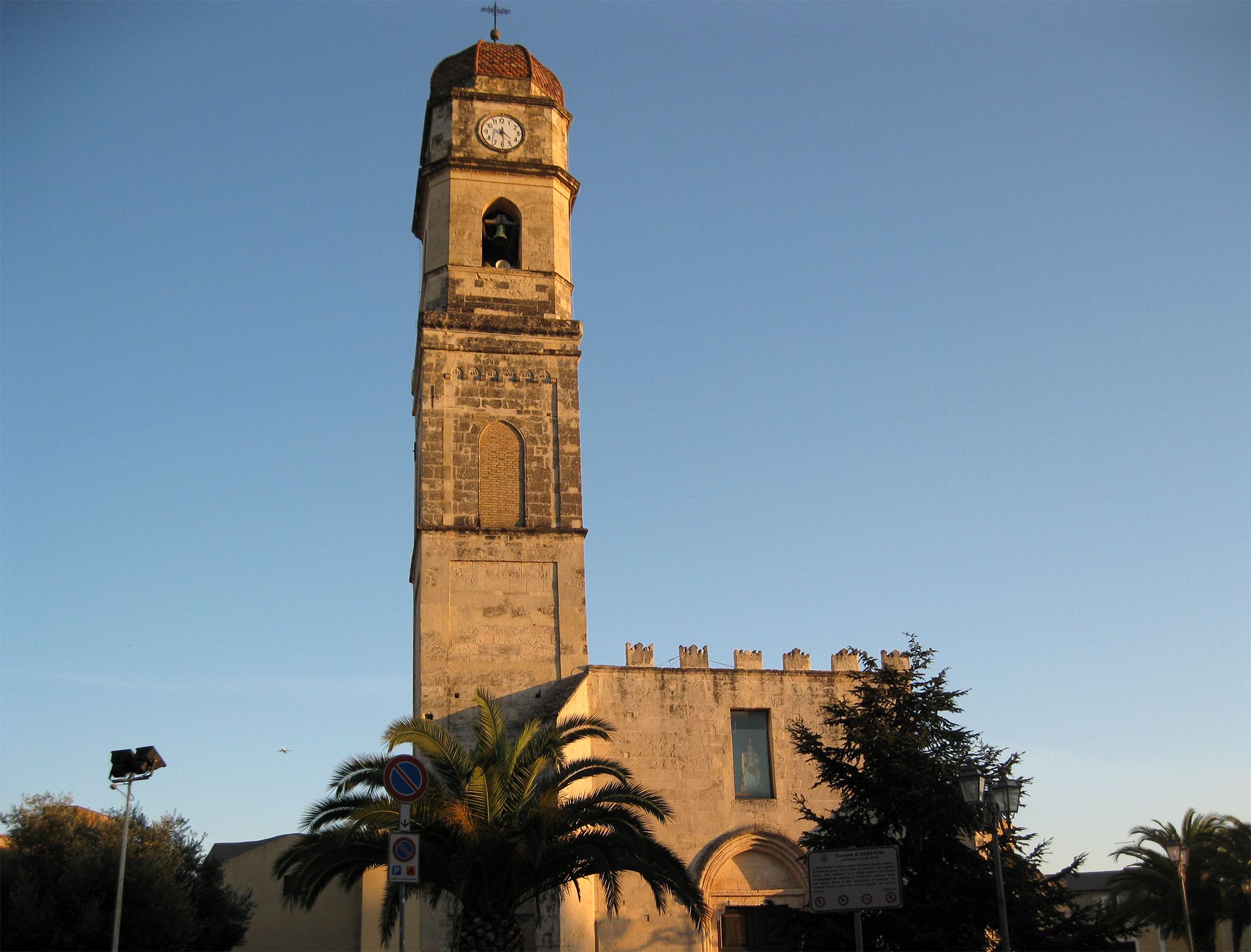 Campanile della chiesa di San Pietro