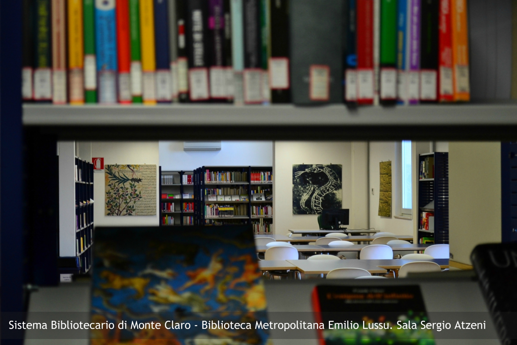 Biblioteca di Monte Claro - Sala Sergio Atzeni
