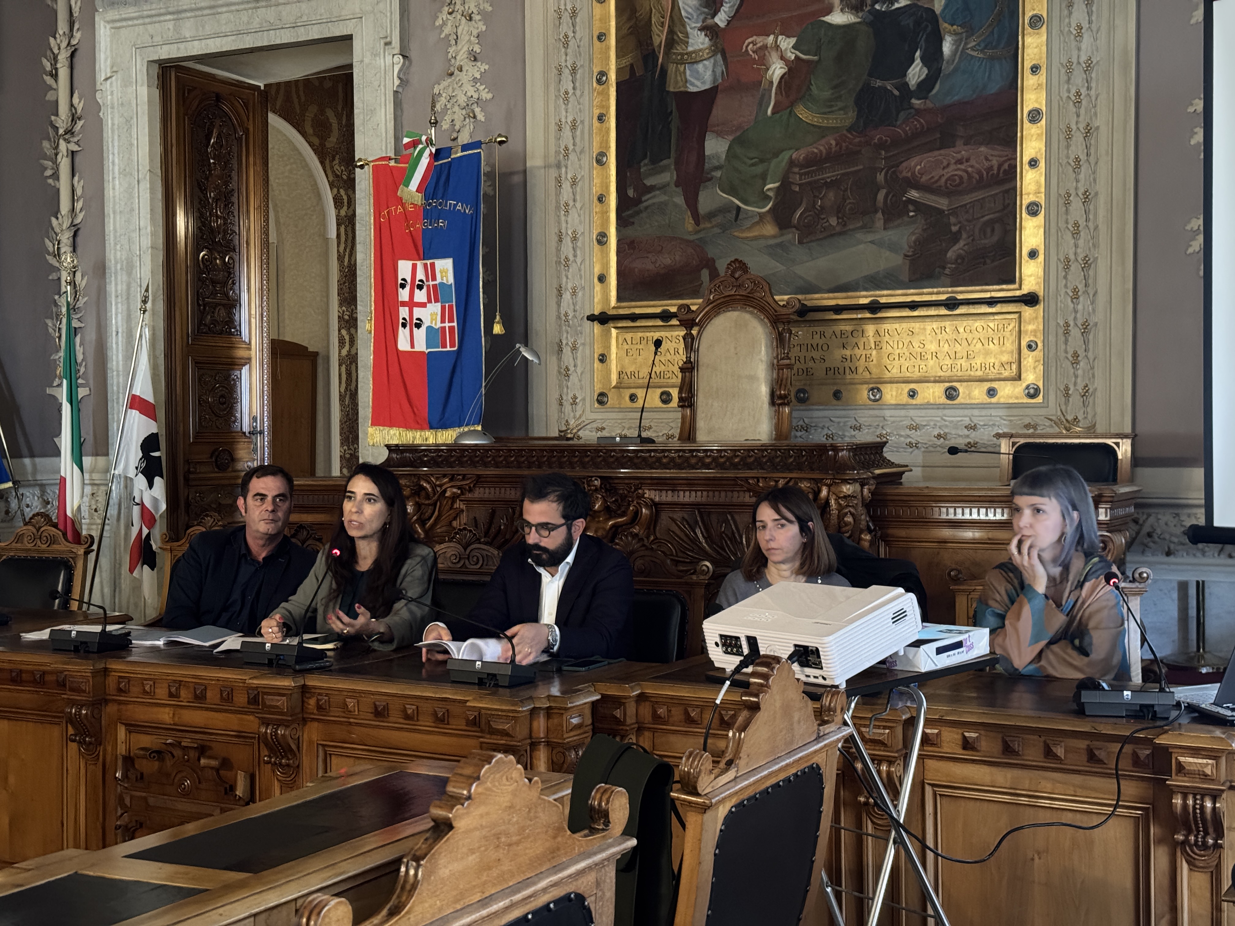 Un momento della presentazione del volume "LABMET Viaggio di un’agenzia urbana”