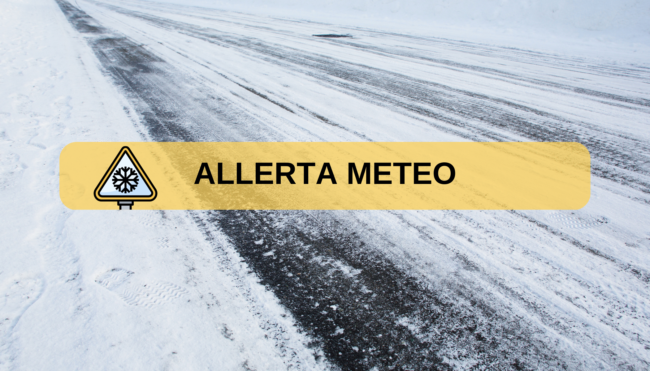 Allerta meteo neve e ghiaccio
