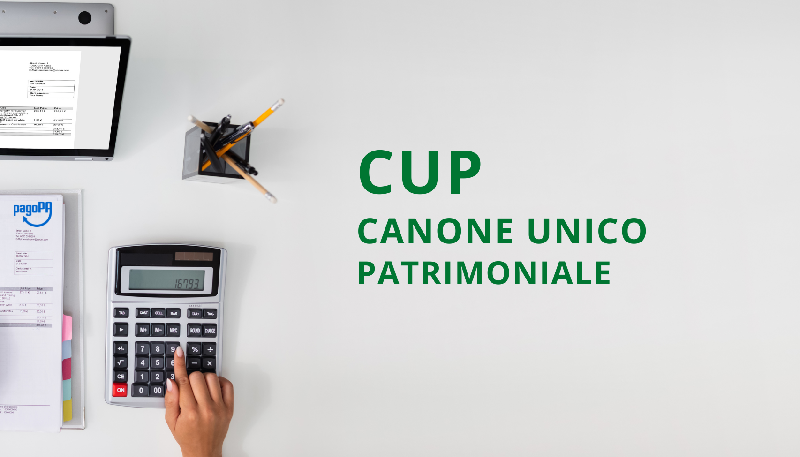Pagamento CUP - Canone Unico Patrimoniale