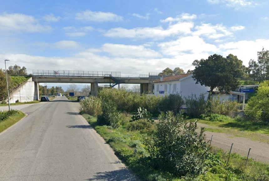 Una panoramica della stazione Villaspeciosa-Uta allo stato attuale