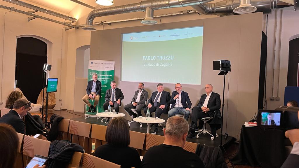 Un'immagine dell'evento inaugurale a Sa Manifattura