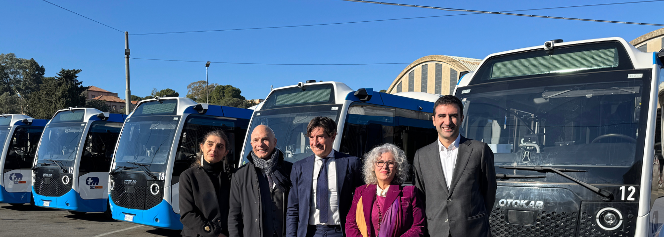 La presentazione dei nuovi mezzi elettrici di CTM