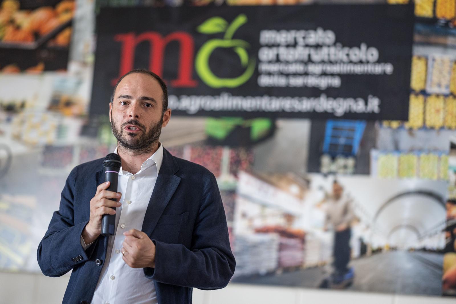 Il consigliere metropolitano delegato alla Pianificazione Umberto Ticca durante il suo intervento